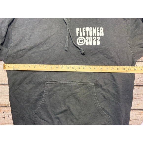 FLETCHER XX 2022 Girl of My Dreams Tour Black Concert Merch Sweatshirt Hoodie XL - Picture 6 of 7